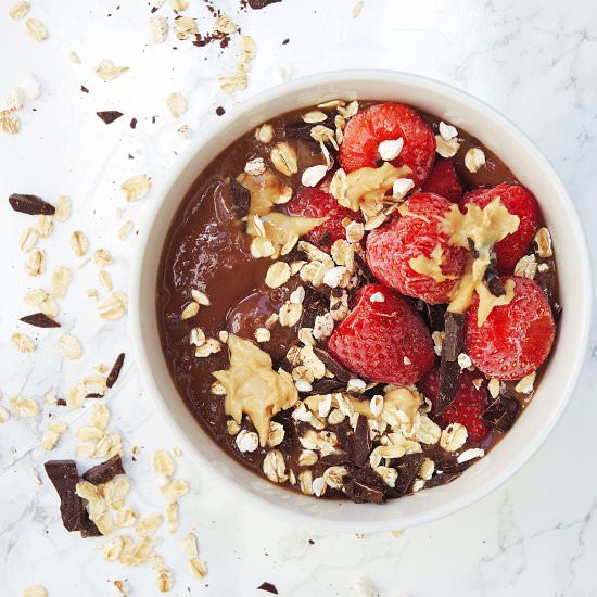Perfect Chocolate Smoothie Bowl