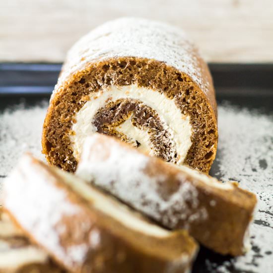 Pumpkin Cake Roll