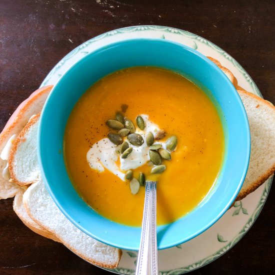 Instant Pot Butternut Squash Soup