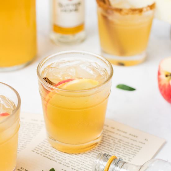 Ginger Apple Cider Sangria