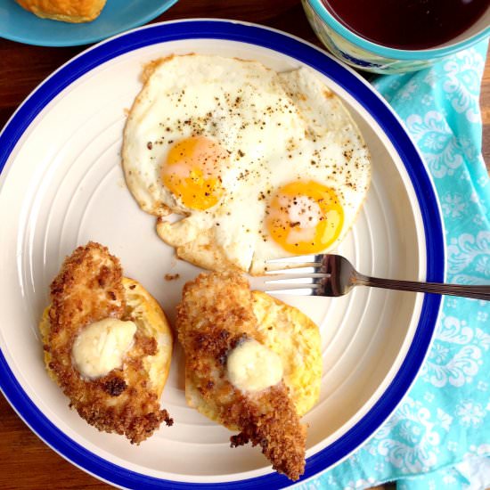 French Onion Chicken and Biscuits