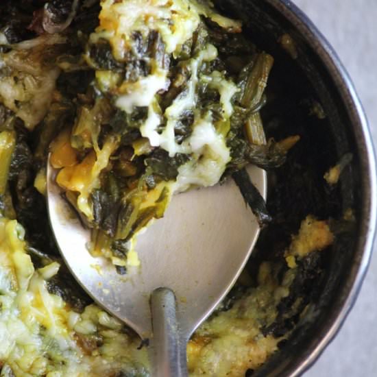 Épinards Au Gratin