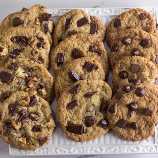 One Bowl Chocolate Chunk Cookies