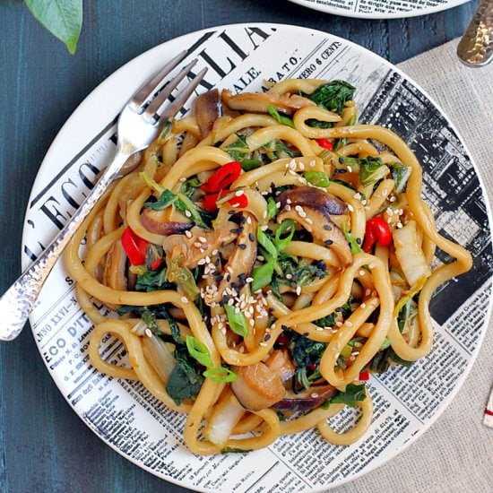 Speedy Udon Stir-Fry