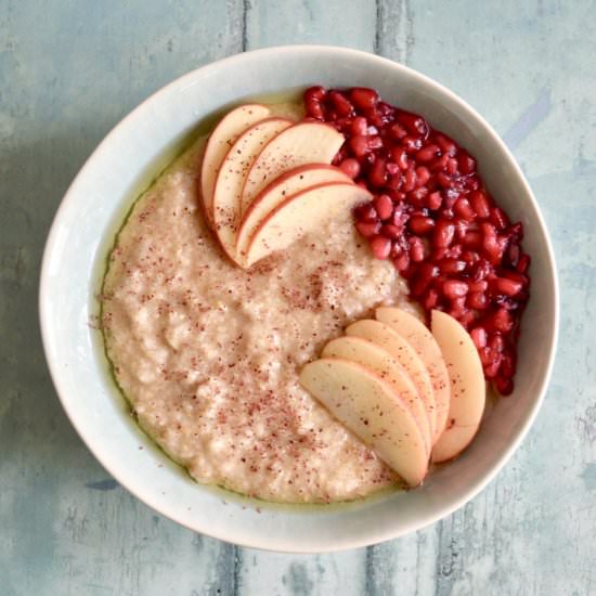 Apple & Pomegranate Porridge