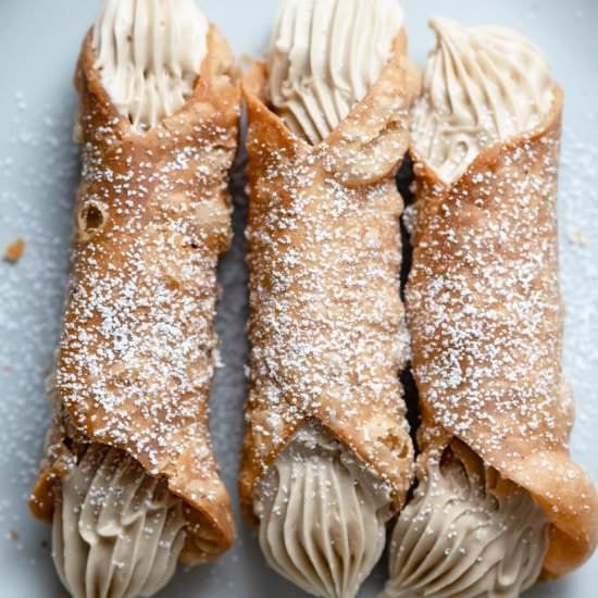 Sunflower Butter Homemade Cannoli