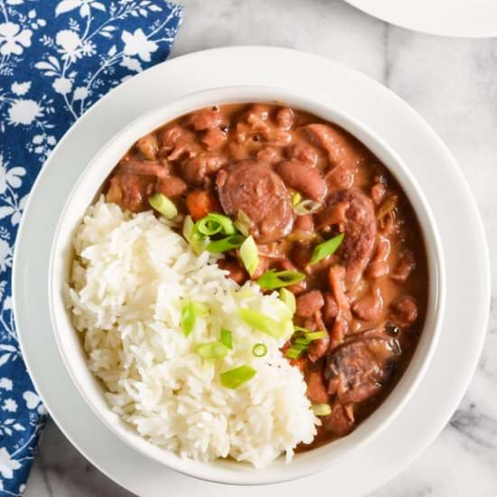 Meaty Red Beans and Rice