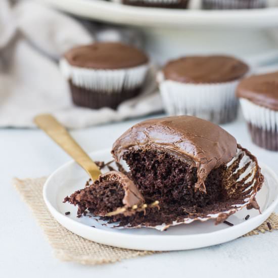 Easy Chocolate Cupcakes