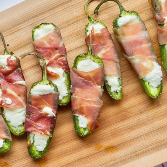Healthy Jalapeno Poppers