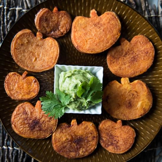 Smoky Sweet Potatoes & Avo Aioli
