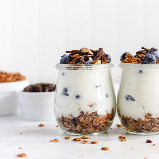 Almond Butter Vanilla Bean Granola