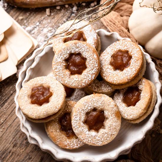 Apple Butter Sandwich Cookies
