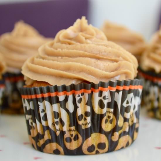Pumpkin Spiced Latte Cupcakes