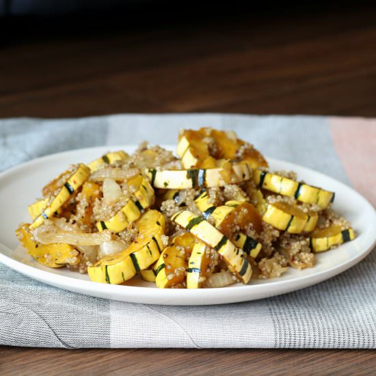 Maple Roasted Delicata Squash