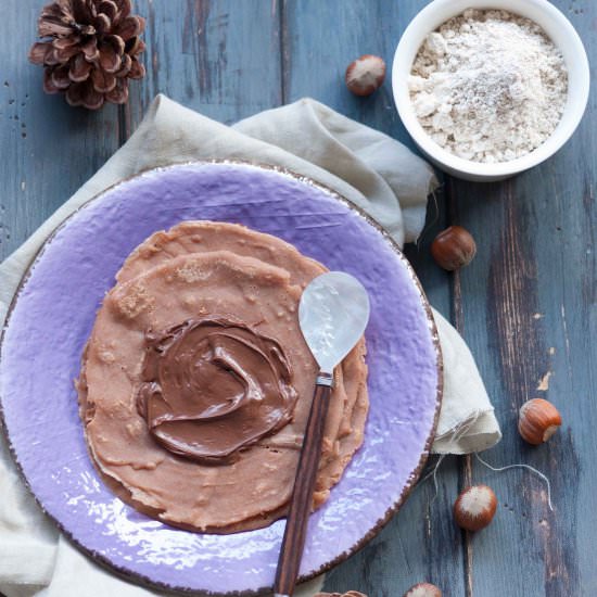 Chestnuts crepes