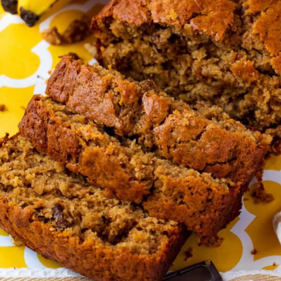The Most Amazing Banana Bread