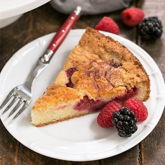 Mixed Berry Torte