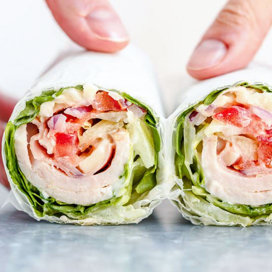 How to Make a Lettuce Wrap Sandwich