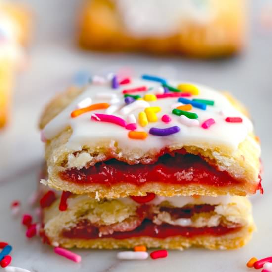 Strawberry Breakfast Tarts