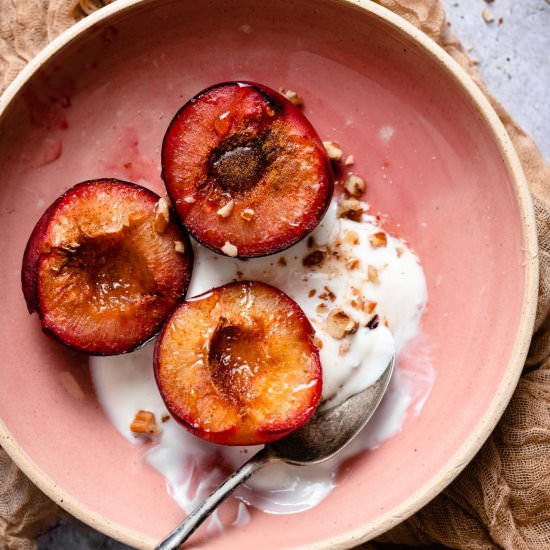Roasted Plums