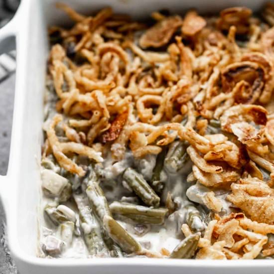 Homemade Green Bean Casserole