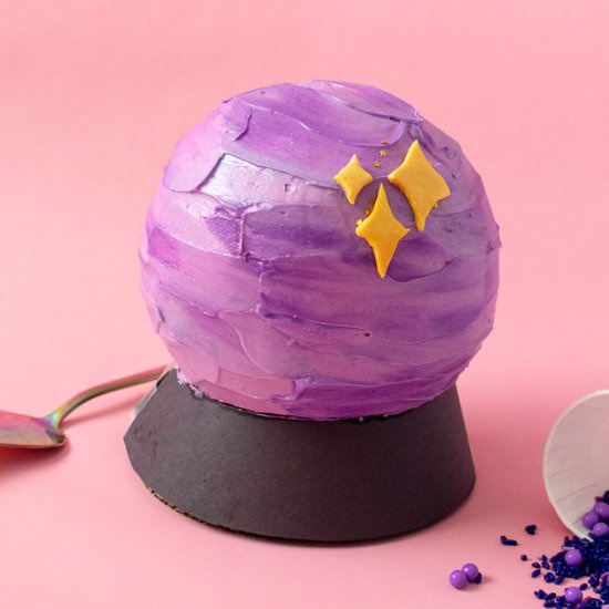 Crystal Ball Cake