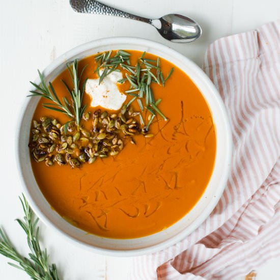 Instant Pot Creamy Pumpkin Soup