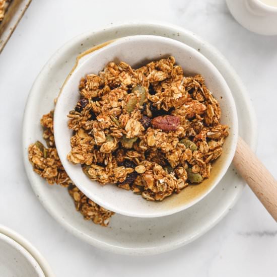 Pumpkin Spice Granola