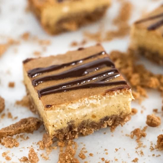 Pumpkin Cheesecake Bars