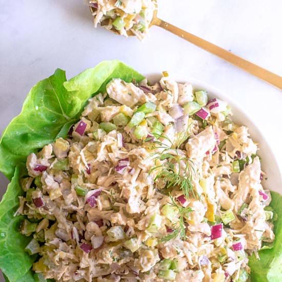 Dill Pickle Canned Chicken Salad