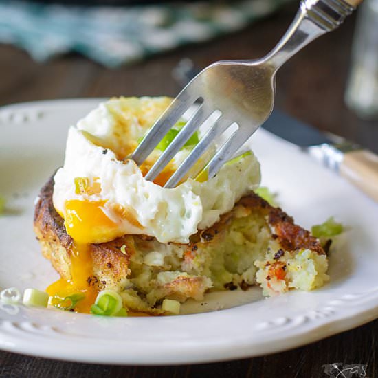 Bubble and Squeak Potato Cakes