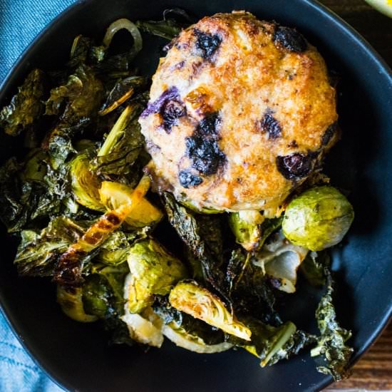 Sheet Pan Dinner, Turkey Burger