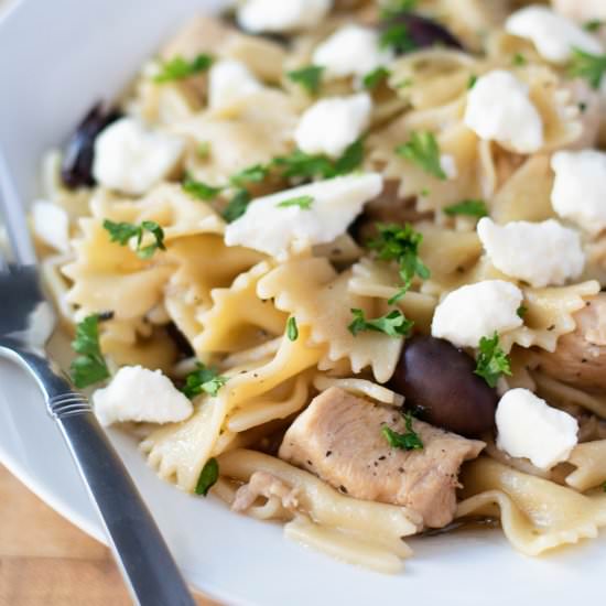 Instant Pot Greek Chicken Pasta