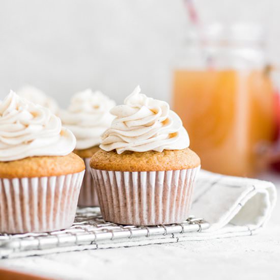 Apple Cider Cupcake Recipe
