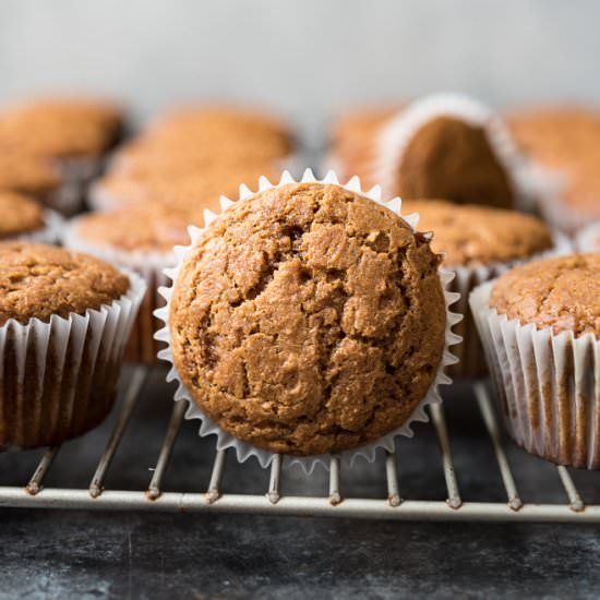 Healthy Pumpkin Muffins
