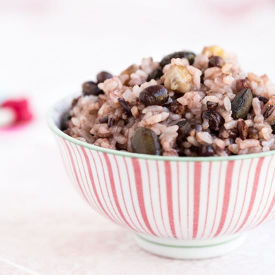 Korean Multigrain Rice (Japgokbap)