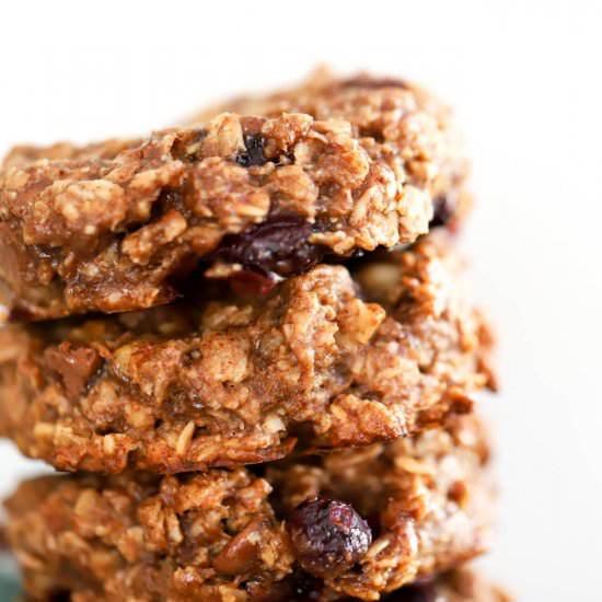 Blueberry Breakfast Cookies