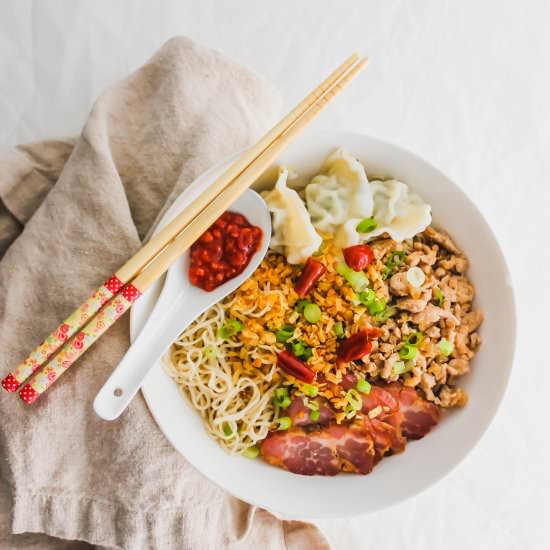 Kolo Mee (Malaysian Dry Noodles)