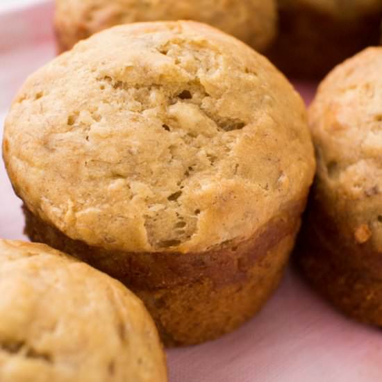 Moist Banana Muffins