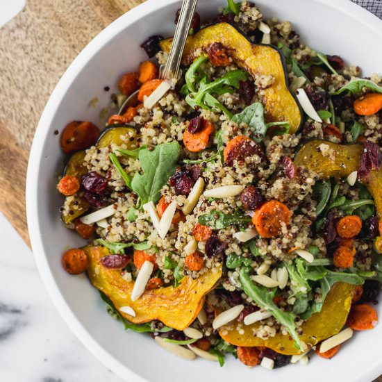 Autumn Acorn Squash Salad