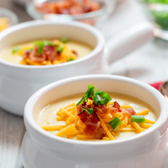 Instant Pot Potato Soup