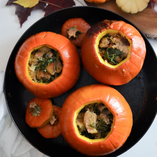 Savory Stuffed Pumpkins