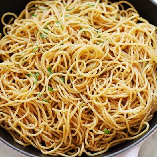 Brown Butter Garlic Noodles