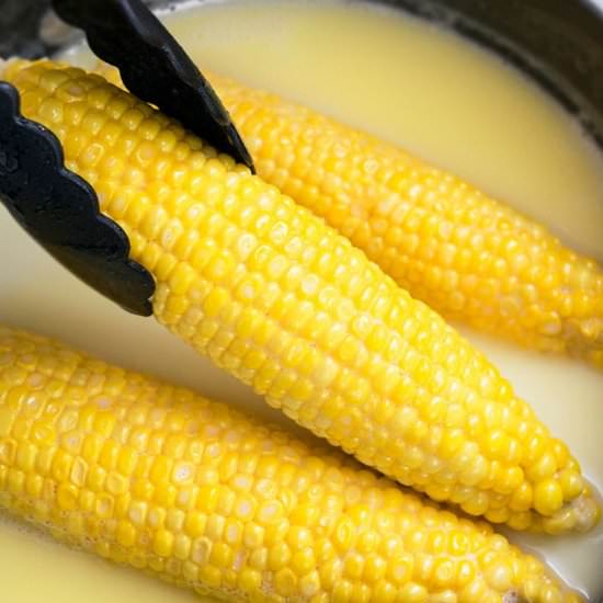 Boiling Corn on the Cob