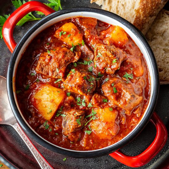 Hungarian Style Beef Goulash