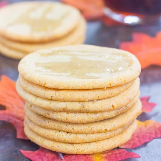 Soft Maple Sugar Cookies