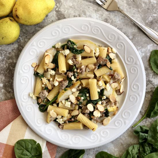 Pear & Sausage Rigatoni