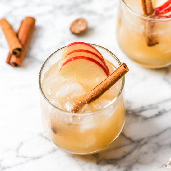 Apple Bourbon Smash