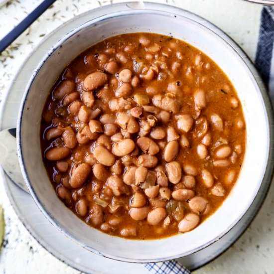 Slow Cooker Pinto Beans