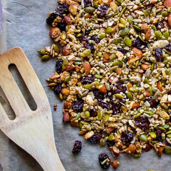 Spiced Orange Maple Granola